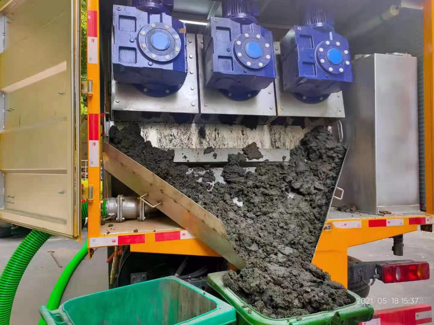 宿迁化粪池清掏城市维护站-泥浆净化干湿分离处理